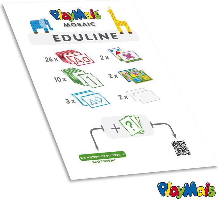 Actual product image PlayMais Eduline mosaic