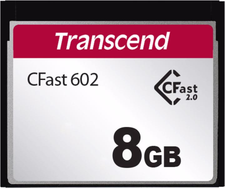 Produktbild Transcend 8GB CFAST CARD SATA3 MLC WD-15 (8 GB, CFast 2.0)