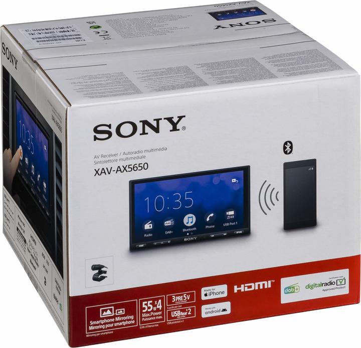 Immagine prodotto Sony XAV-AX5650 (Auto Android, Apple Carplay)