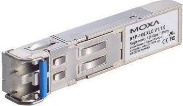 Produktbild Moxa SFP-1GLXLC-T - SFP-Modul mit 1 1000BaseLX-Port mit LC-Stecker für 10 km Übertragung