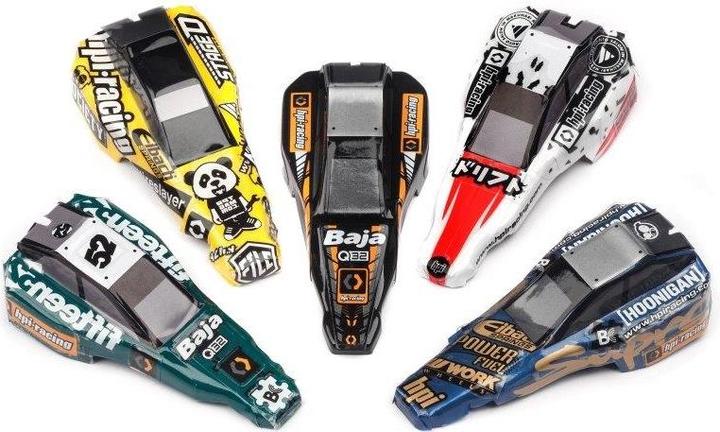 Produktbild HPI Q32 Karosserie Set Baja Spoiler (unbemalt)