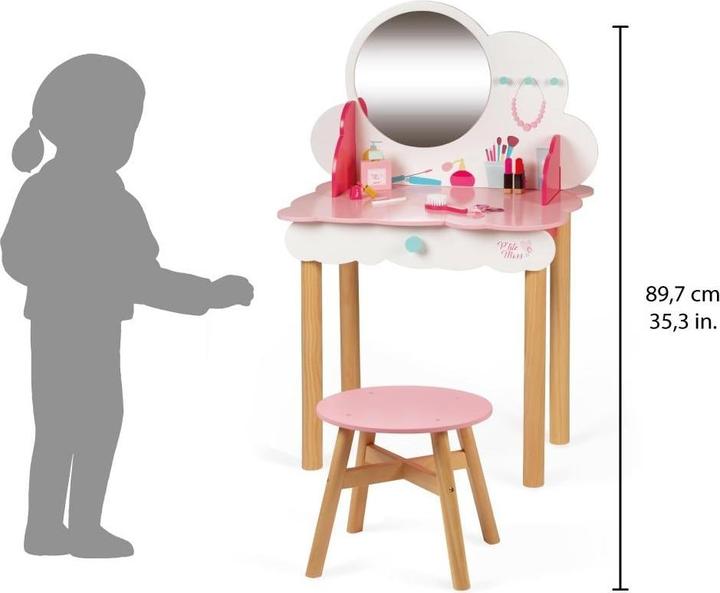 Immagine prodotto Janod Trucco e toeletta (56 x 38 x 89,5 cm)