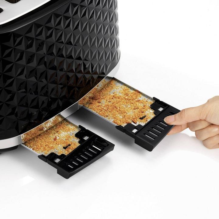 Productafbeelding Morphy Richards Toster na 4 kromki Vector czarny
