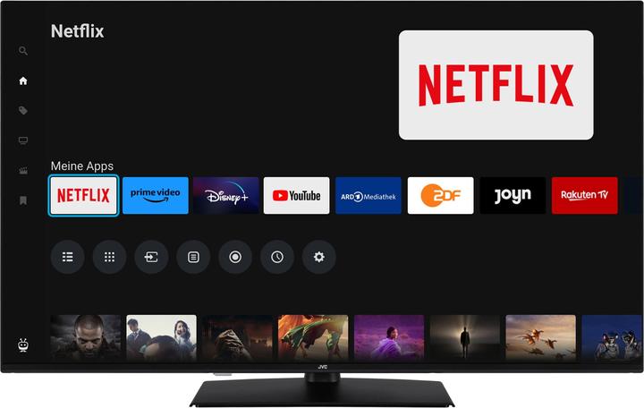 Actual product image JVC LT-50VUQ3455 LED-TV UHD QLED TIVO (50", QLED, 4K, 2024)