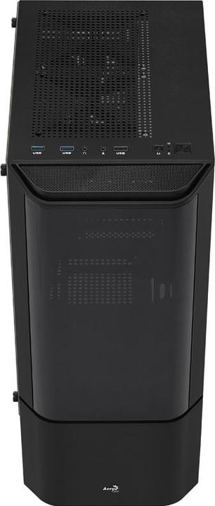 Actual product image AeroCool Quantum v1 Midi Tower, Tempered Glass (Mini-ITX, mATX, ATX)