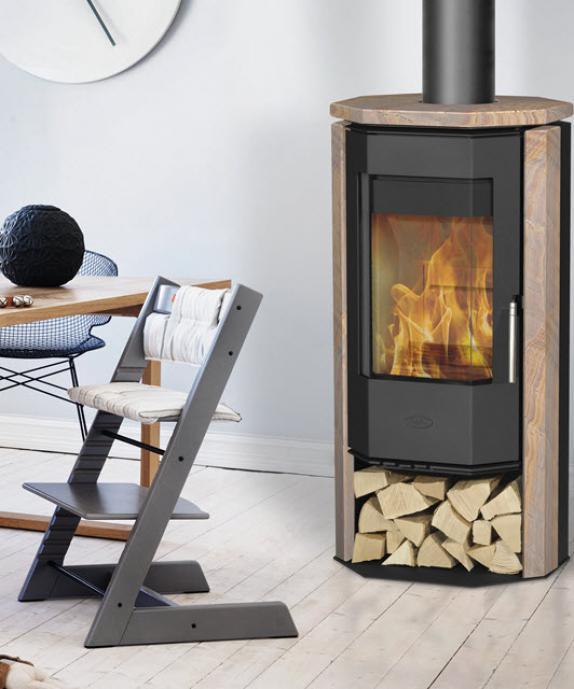 Actual product image Fireplace stove 'Phoenizia 2