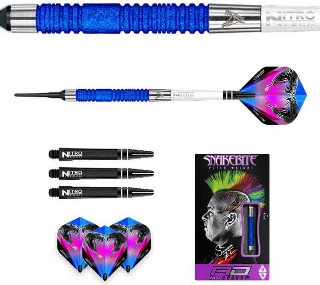 Produktbild Red Dragon Peter Wright Snakebite Euro 11 Blue Element Softtip (20 g)