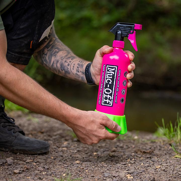 Immagine prodotto Muc-Off Punk Powder + Bottle (500 ml, Set di cura, Pulitore per biciclette)