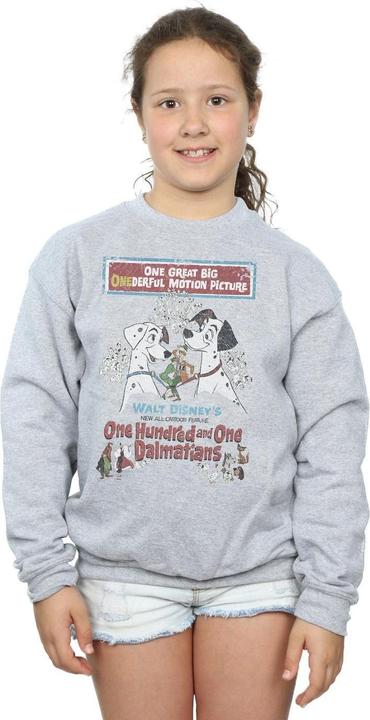 Image du produit Disney - Sweat DALMATIANS RETRO POSTER - Fille (152, 158)