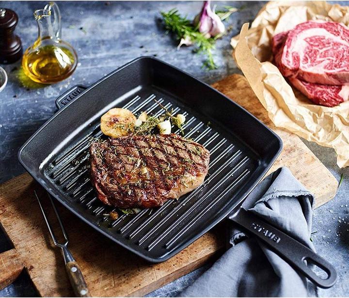 Immagine prodotto Staub American Grill Pan (30 cm, Padella grill, Ghisa)