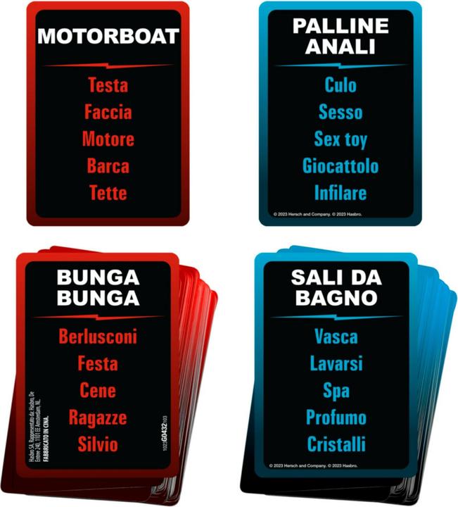 Actual product image Hasbro Taboo Adults Only