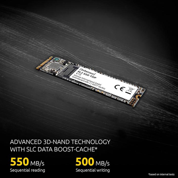 Actual product image Intenso top performance (1000 GB, M.2 2280)