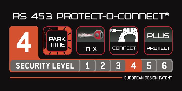 Produktbild Trelock RS 453 Protect-O-Connect Rahmenschloss NAZ Balloon ZR 20