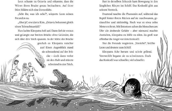 Produktbild Kosmos Die Zeitdetektive, 1, Kleopatra und der Biss der Kobra (Deutsch, Fabian Lenk, Timo Grubing, 2024)