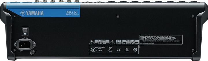 Actual product image Yamaha MG16 mengpaneel 16-kanaals (Studio- and Livemixer)