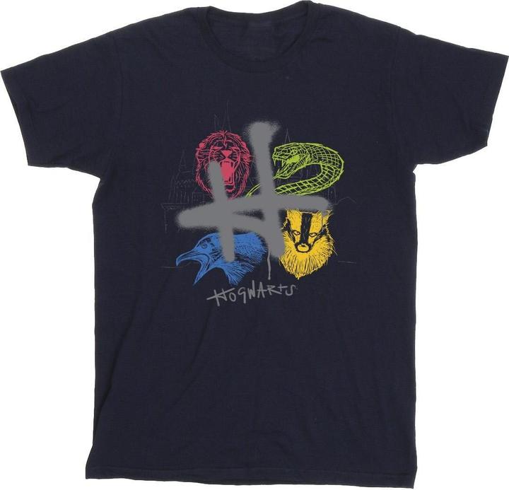 Actual product image Boys Emblems H Spray T-Shirt (104)