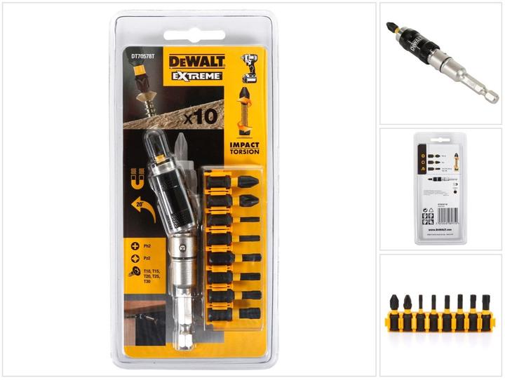 Image du produit DeWalt BitSet (20 mm, 10mm, 25mm, 30 mm, 15 mm)