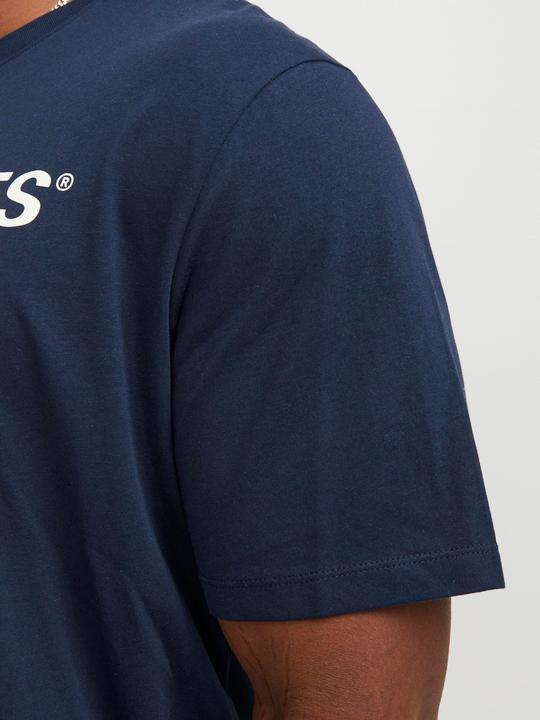 Actual product image Jack & Jones Cotton jersey plus size T-shirt (XXL)