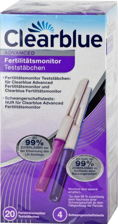 Clearblue Fertilitätsmonitor Advanced Teststäbchen
