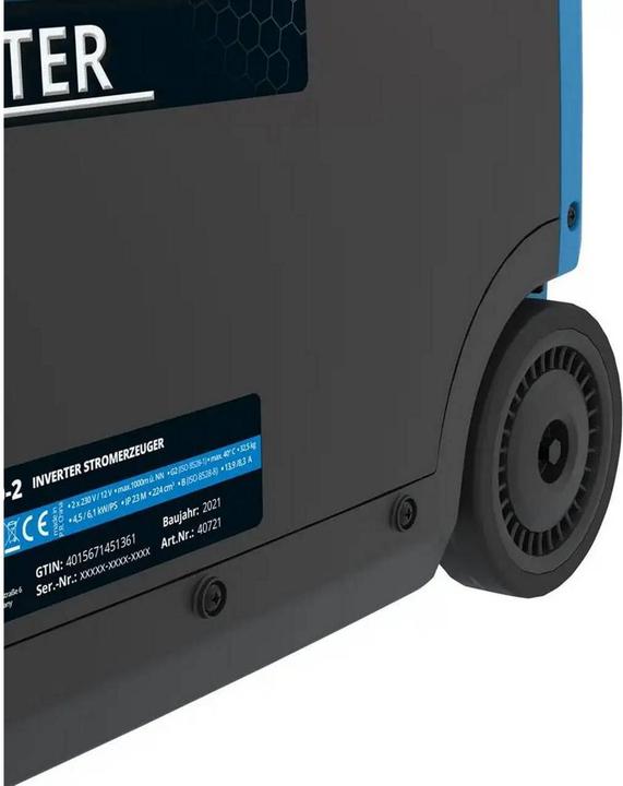 Produktbild Güde Inverter Stromerzeuger ISG 3200-2 - 40721 (3500 W, 7.80 l)