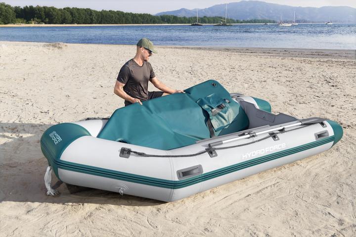 Actual product image Bestway Hydro Force Mirovia Elite 5-Person Inflatable Sport Boat Set 3.30 m (330 cm, 1 pers.)