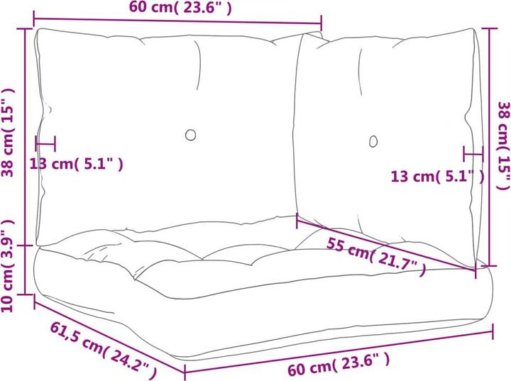 Image du produit VidaXL Ensemble salon de jardin 10 pièces avec coussins