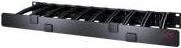 Actual product image APC 1U Horizontal Cable Manager Deep, Single Sided with Cover