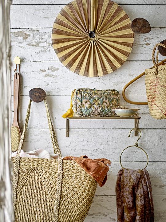 Image du produit Bloomingville Macia Wall Decor, Brown, Bamboo (Ø 37 x 50 cm)
