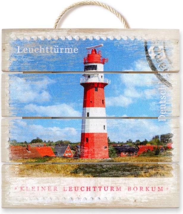Actual product image Trenddeko Stamp from lighthouse (40 x 41.5 cm)