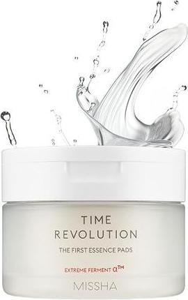 Actual product image Missha Time Revolution skin cleansing pads (The First Essence Pads) 75 pcs (Exfoliation)