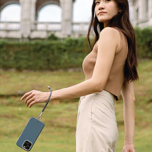Image du produit Uniq Coehl Laurel Handstrap uniwersalny sznurek do telefonu na rękę czarny/black