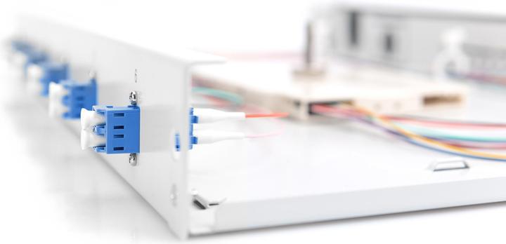Image du produit Digitus Boîtier d’épissure à fibre optique, équipé, LC, OS2 (S/UTP, CAT7, 0.28 m)