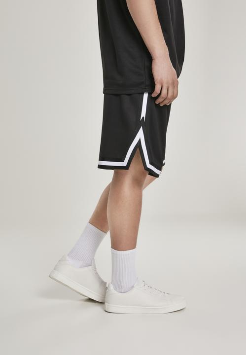 Actual product image Urban Classics Premium Stripes Mesh Shorts (S)