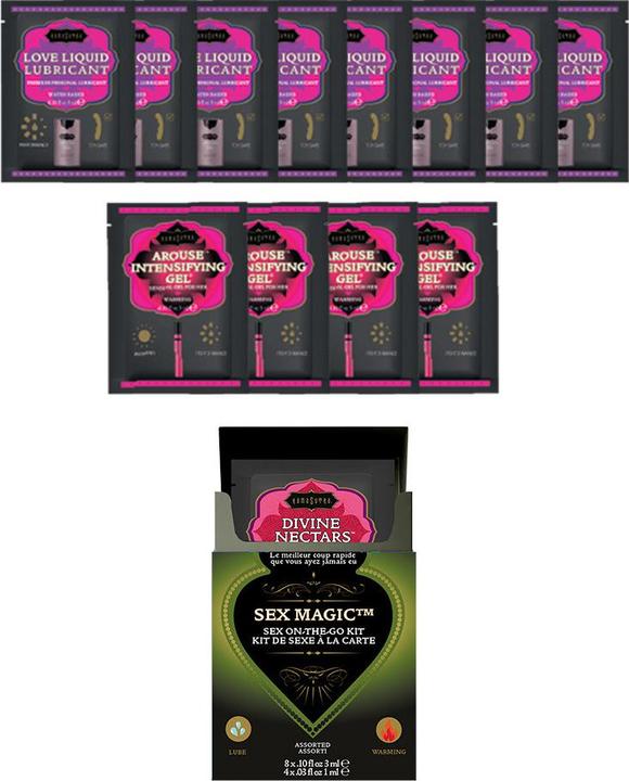 Immagine prodotto Kama Sutra Kit per il sesso da portare via Magia del sesso