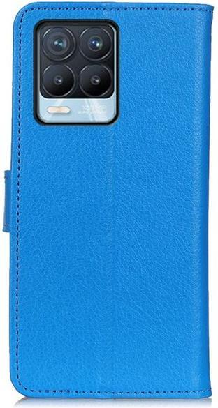 Actual product image MU Classic Litchi Leather Bookcover Series (Realme 8 Pro, realme 8)