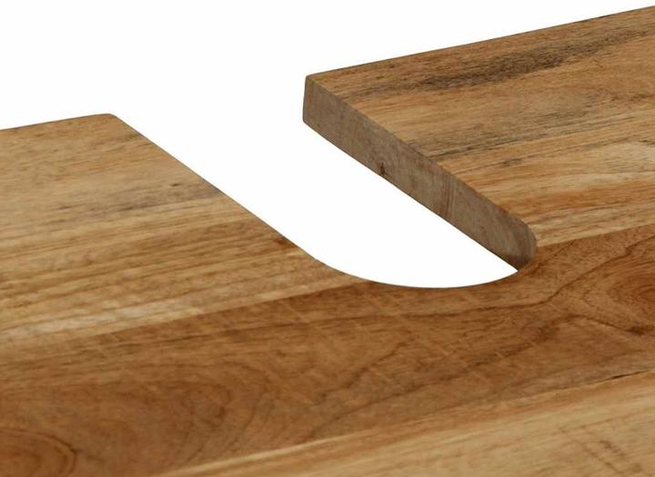 Actual product image VidaXL Vanity unit 62x33x58 cm solid mango wood (62 x 33 x 58 cm)
