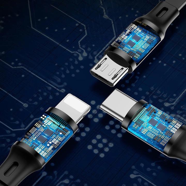 Image du produit Baseus 3in1 extendable cable (1.20 m, USB 3.2 Gen 1)