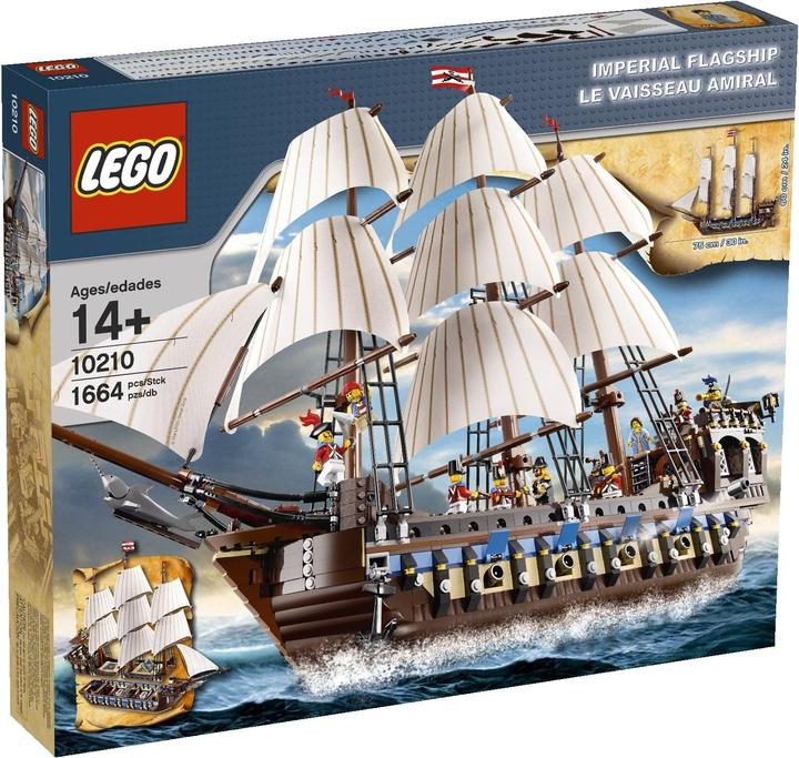 Actual product image LEGO Segelschiff - Collezionisti Special Imperial Flagship Sammlerstücke (10210, LEGO Rare Sets)