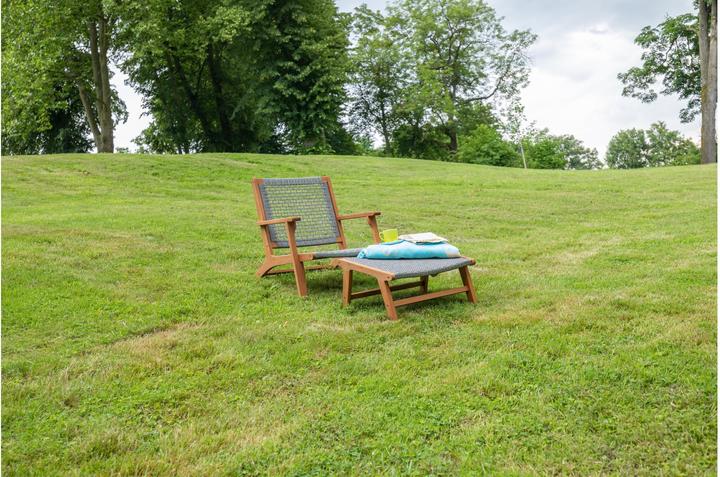 Produktbild Acamp Bankgog Gartensessel Grau/Braun