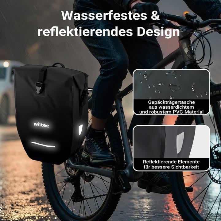Immagine prodotto Wiltec Gepäckträgertasche (25 l, Borsa portapacchi)