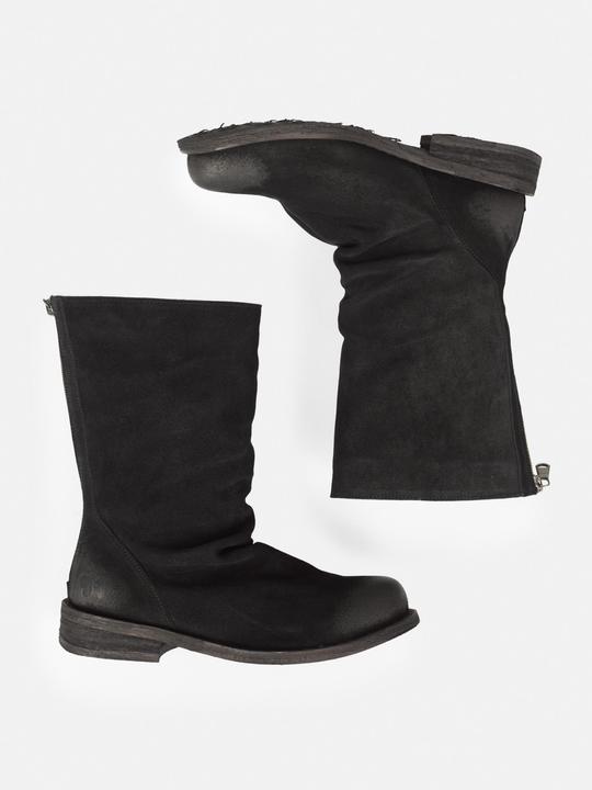 Actual product image Felmini GREDO W107 Wide Fit boot in suede, with a zip at the back for a secure fit. (38)