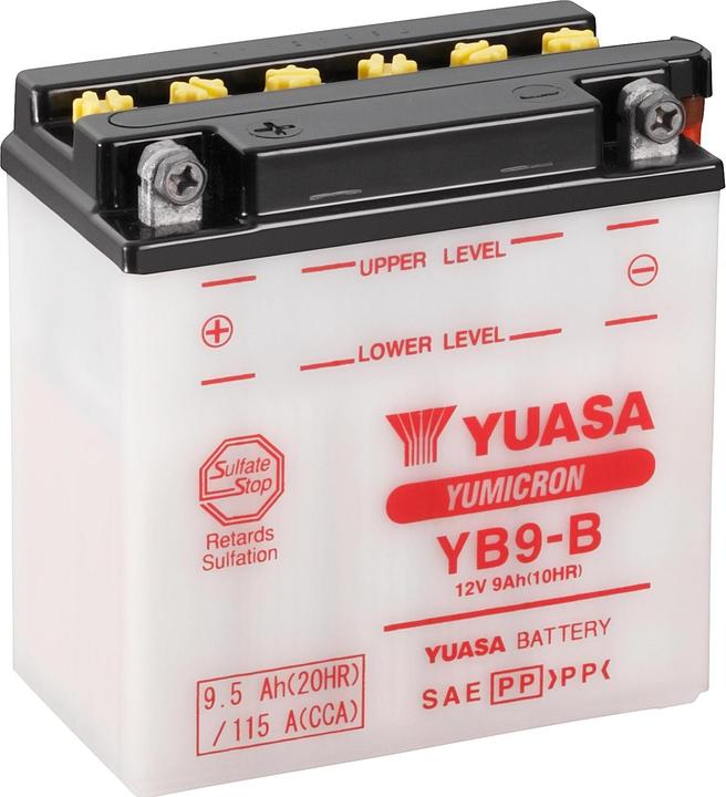 Image du produit Yuasa YB9-B (12 V, 9.50 Ah, 115 A)