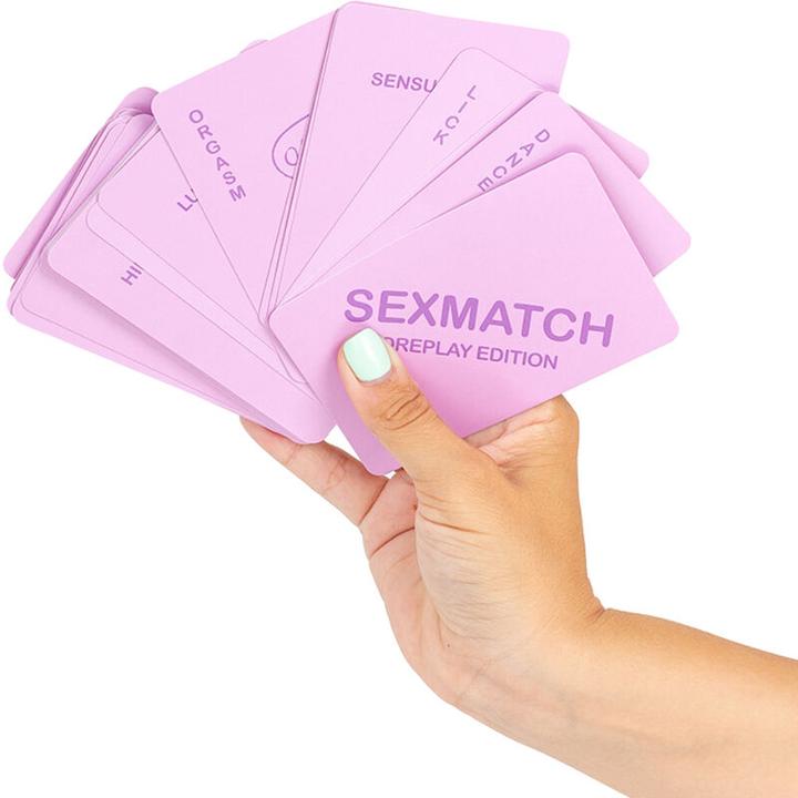 Immagine prodotto Secret play Secretplay - Gioco Sexmatch Foreplay Edition (Mazzo di carte, Italiano, Inglese, Francese, Olandese, Portoghese, Tedesco, Polacco)