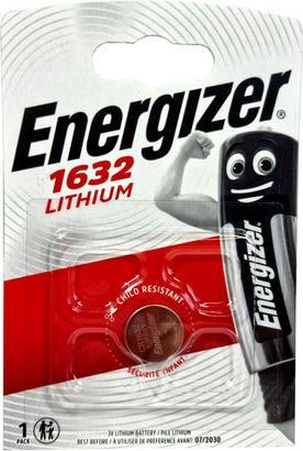 Produktbild Energizer CR1632 Lithium (1 Stk., CR1632, 130 mAh)