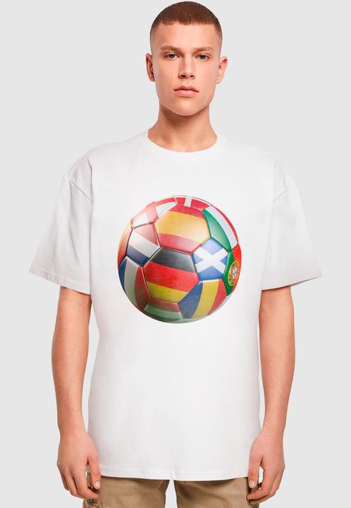 Produktbild Urban Classics Football's coming Home Europe Tour Oversize Tee - 141509 (L)