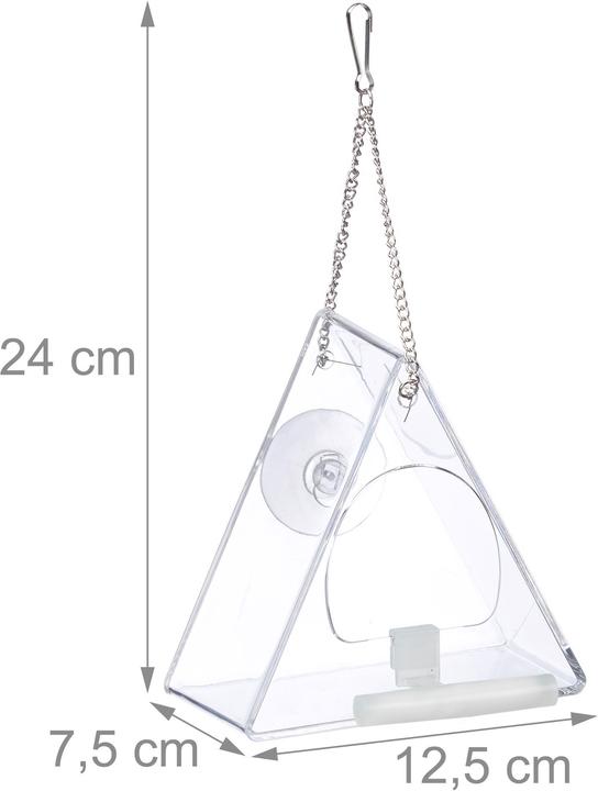 Actual product image Relaxdays Bird Feeder