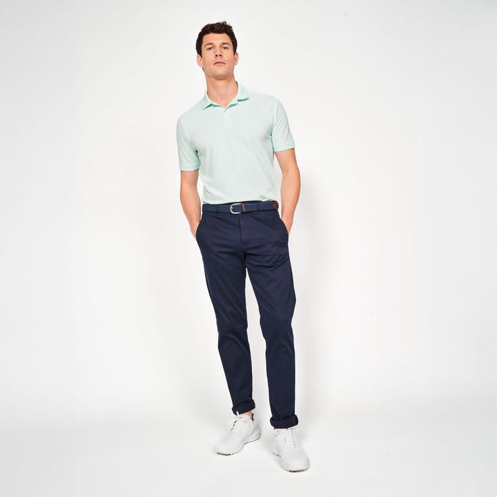 Produktbild Inesis Herren Golf Poloshirt kurzarm - MW500 hellgrün (3XL)