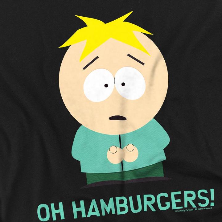 Actual product image Ubisoft Mens Oh Hamburgers Butters T-Shirt (3XL)