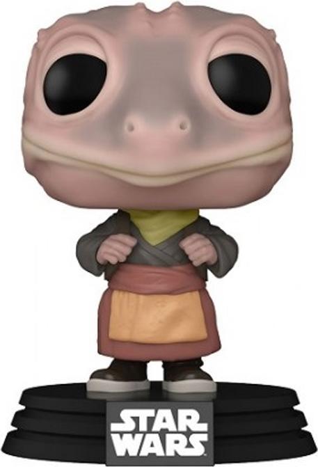 Actual product image Funko POP! Star Wars The Mandalorian Frog Lady (487) EXM