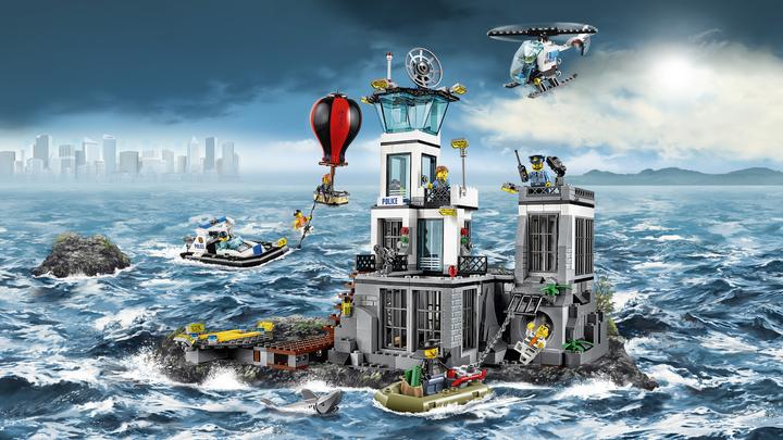 Image du produit LEGO City La prison en haute mer (60130, LEGO City)